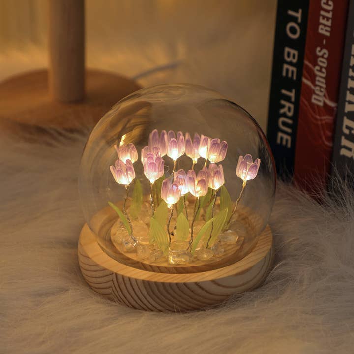 Alicorn Inc. - Wholesale DIY Craft Kit - Tulip LED Light DIY Kit, Craft Gift for Girls