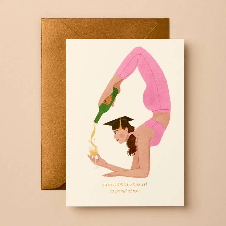 Luxury Gold Foil Greeting Card | Signature Foil Collection for wholesale by Gabrielle & Celine Greeting Cards USA