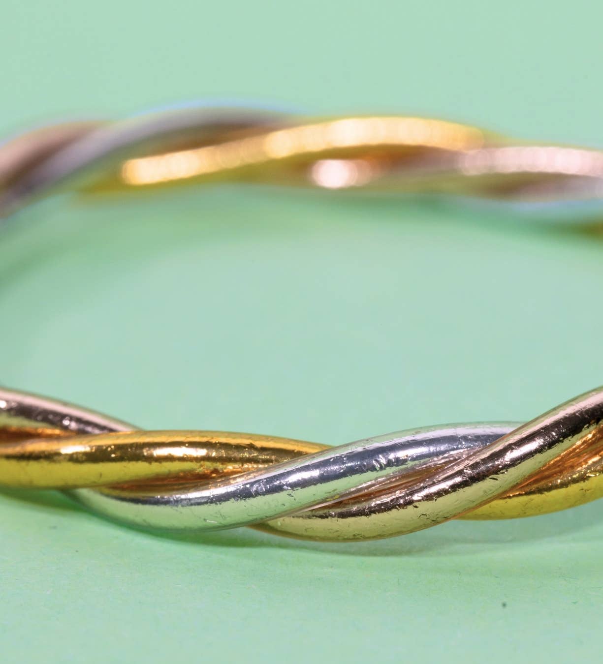 JolieJulie-MaLune-VentiLLo - Venta al por mayor Brazalete - 1 pulsera budista retorcida de 3 colores, talla M1