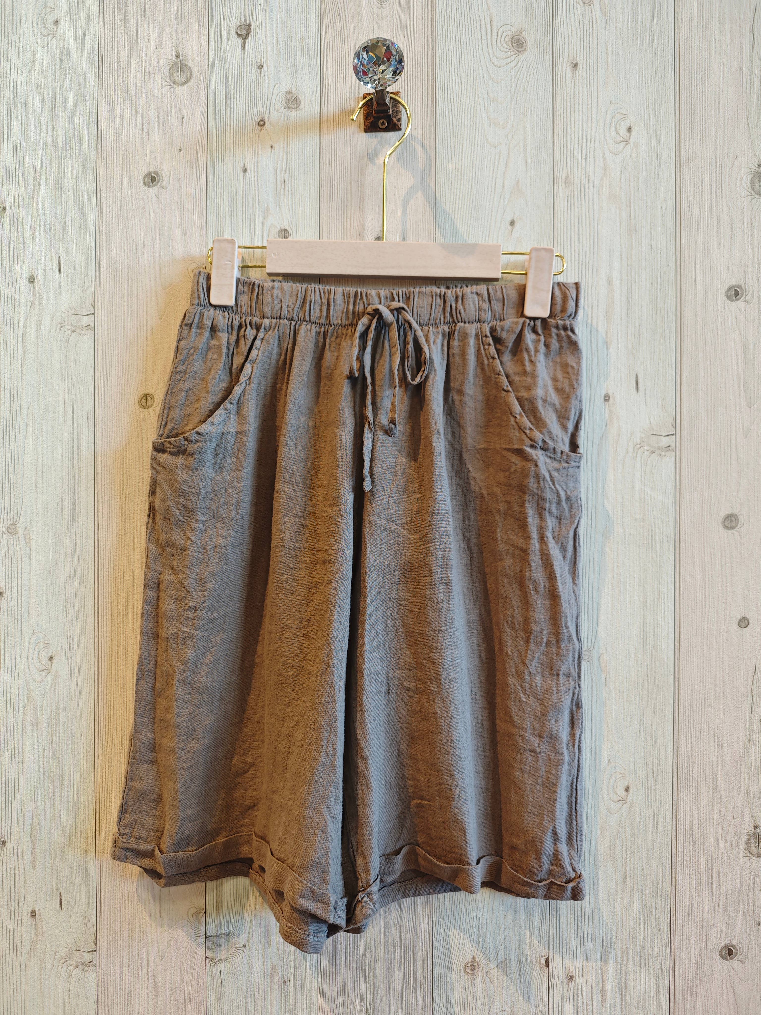 Linen & More - Venta al por mayor Pantalones cortos - Mujer - REF 15832 BERMUDAS DE MUJER LINO 100%15