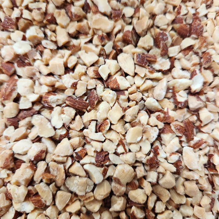 Organic -BULK Roasted Diced Almonds-20 lb for wholesale by Maisie Jane’s