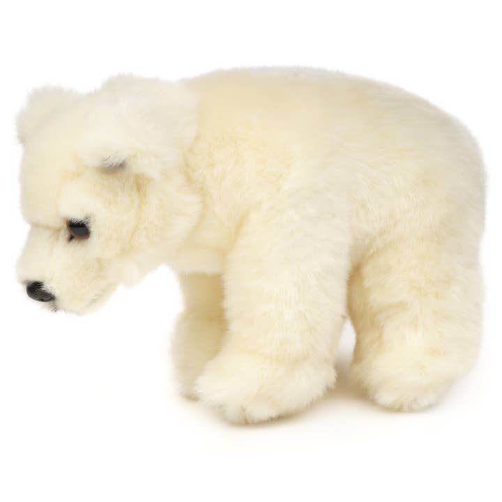 Uni Toys - Wholesale Stuffed/plush toy – Kids & baby - Polar bear cub, standing - 19 cm (length) - cuddly/plush toy1