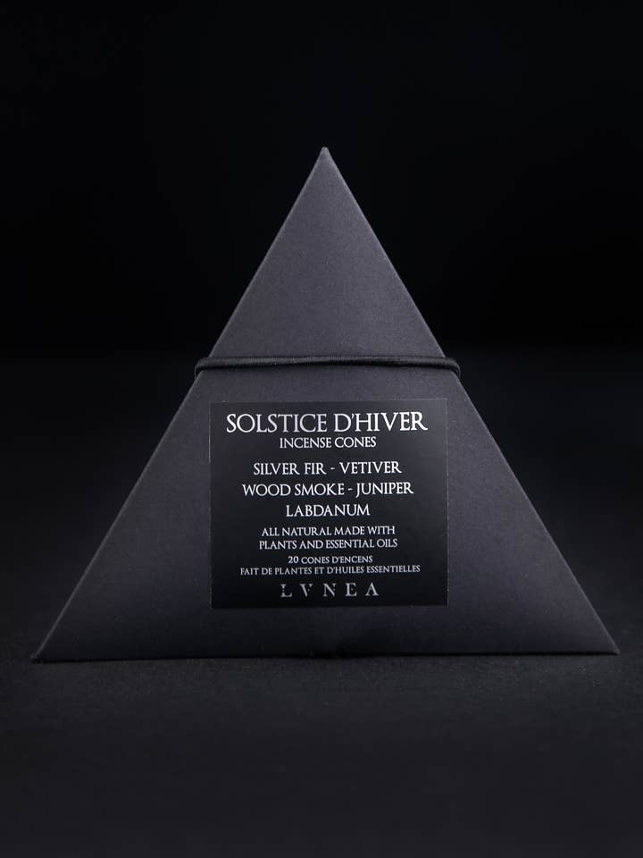 SOLSTICE D'HIVER | Naturally-scented Incense Cones for wholesale by Lvnea Perfume