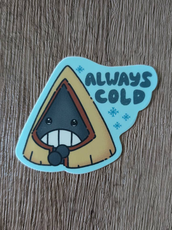 Adhesivo de vinilo Snorunt Always Cold, juego Pokémon Nintendo para venta al por mayor de Sadsquatch