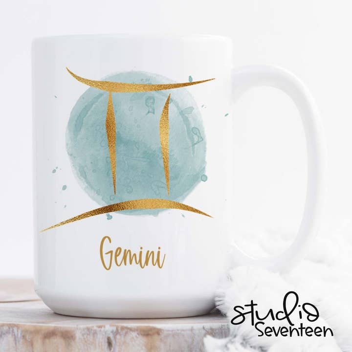 Studio Seventeen - Wholesale Coffee Mug - Horoscope Coffee Mug with the Zodiac Sign Gemini0