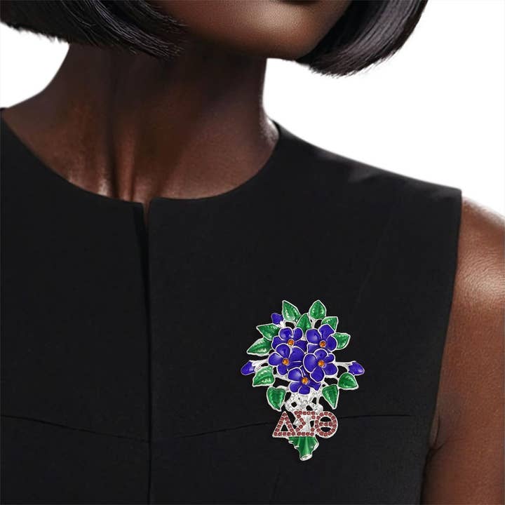 DST Sorority Spilletta Argento Violetta Viola Donne per la vendita all'ingrosso da parte di PinktownUSA