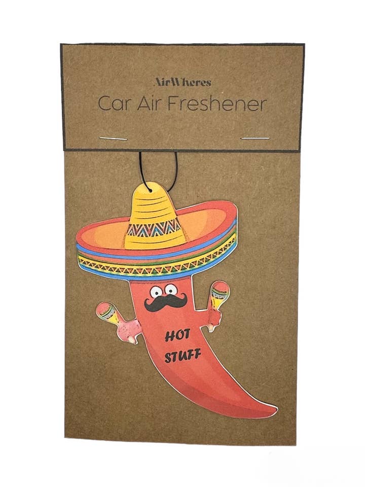 Hot Stuff Auto-luchtverfrisser Chile Pepper Gift Boutique voor wholesale door airWheres