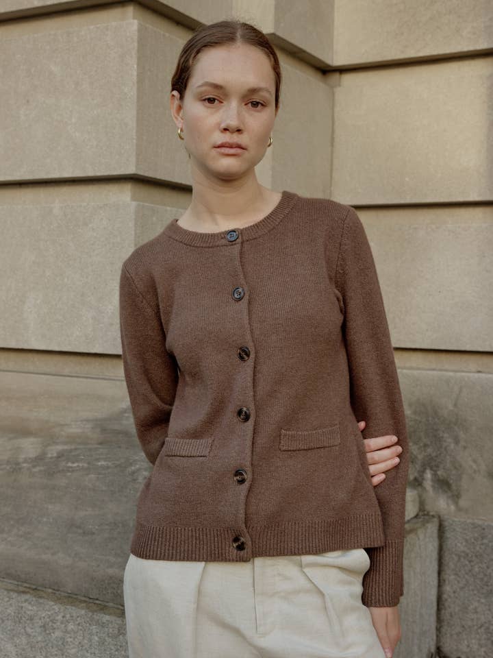 MOD REF - Wholesale Cardigan - Women's - The Tyler Cardigan | Bell Sleeve Buttoned Cardigan