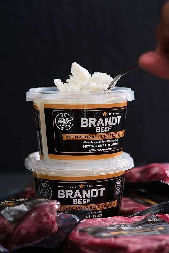 Brandt Beef - Wholesale Cooking Oil - Brandt Beef Tallow - 16oz - 100% Pure Beef Tallow10