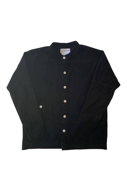 Seeker – Großhandel Mantel - Damen – Raj Cordmantel aus Hanf-Baumwollmischung1