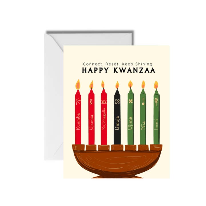 CheerNotes Greeting Cards & Stationery - Wholesale Kwanzaa Card - Happy Kwanzaa Card | Holiday Greeting Cards1