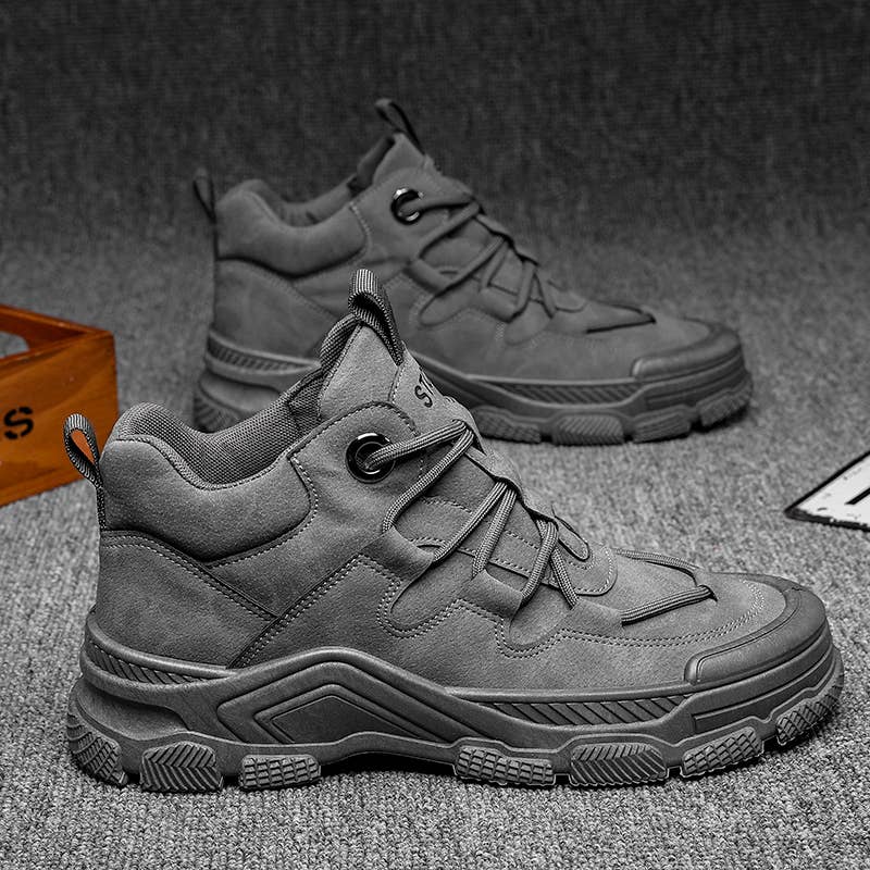 Calseosvic - Wholesale Hiking Boots - Men's - Dirt-resistant men's outdoor hiking shoes casual shoes4