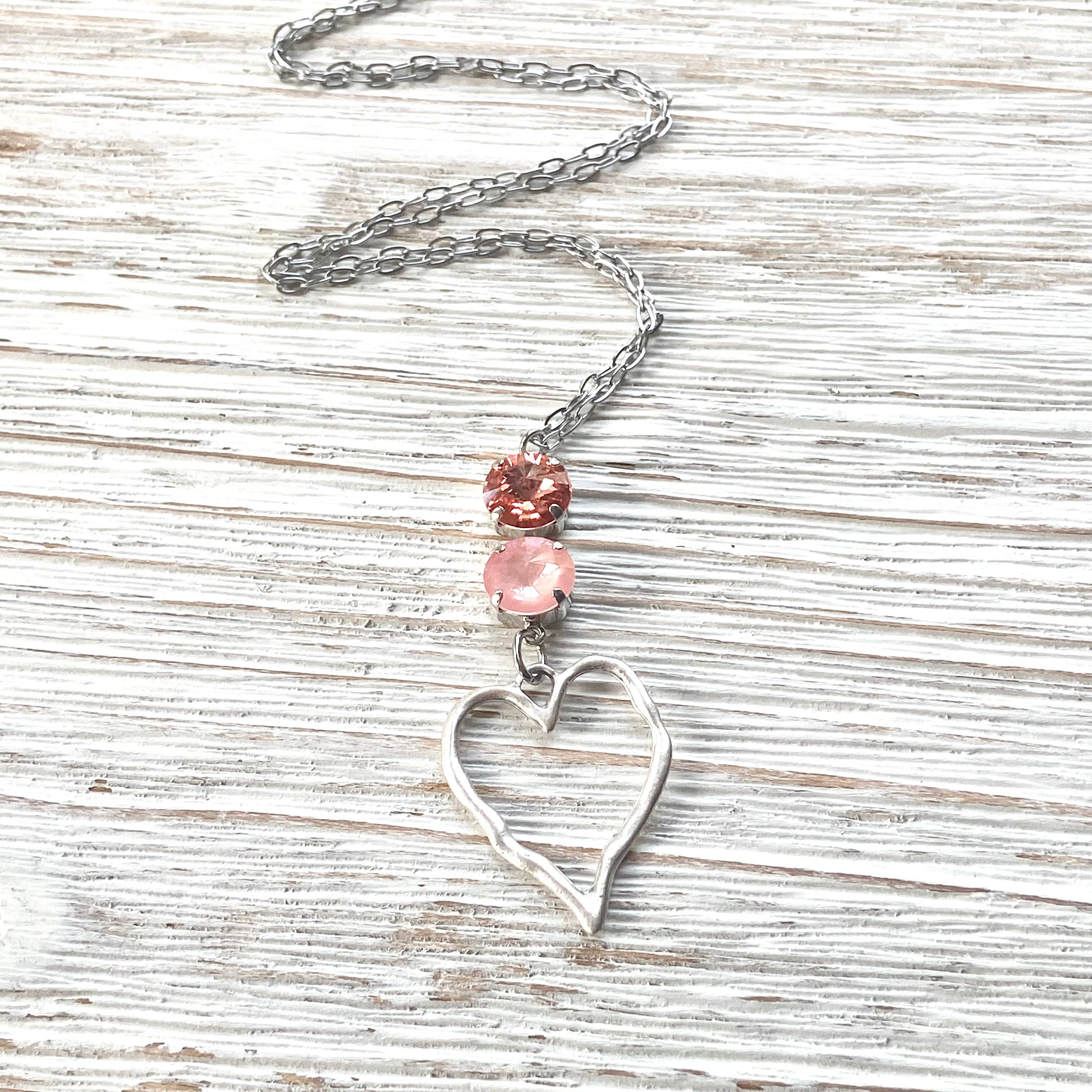 VB&CO Designs Handmade Jewelry - Wholesale Jewelry Set - Crystal jewelry coral crush Swarovski boutique flamingo7