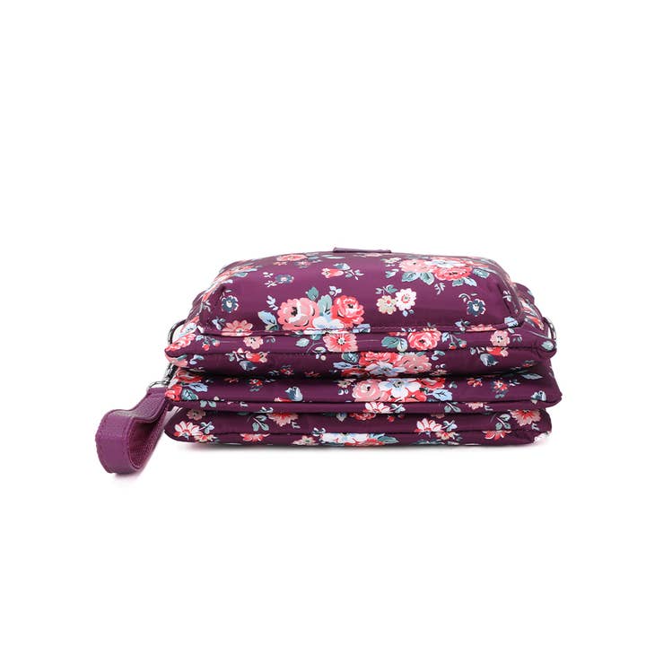 Strathurie – wholesale Crossbody bag – Women's – Strathurie Floral Crossbody Purse Bag White6