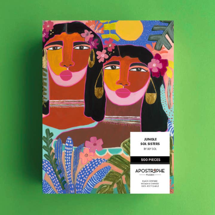 Jungle Sol Sisters van Lily Sol voor wholesale door Apostrophe Puzzles