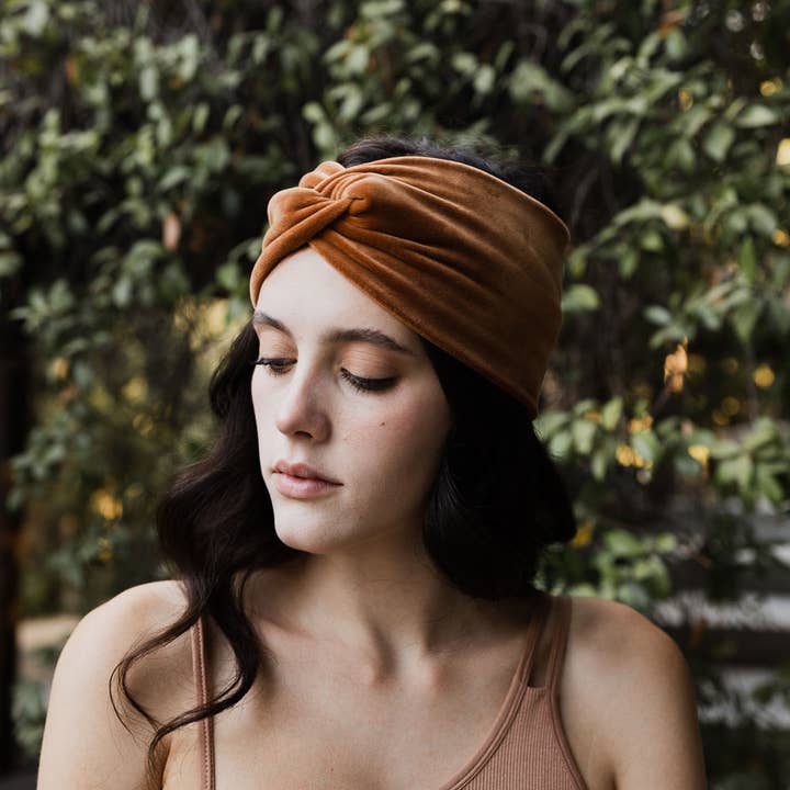 Leto Accessories - Wholesale Fashion Headband - Women's - Super Soft Twisted Velvet Headbands for Fall 🍂1