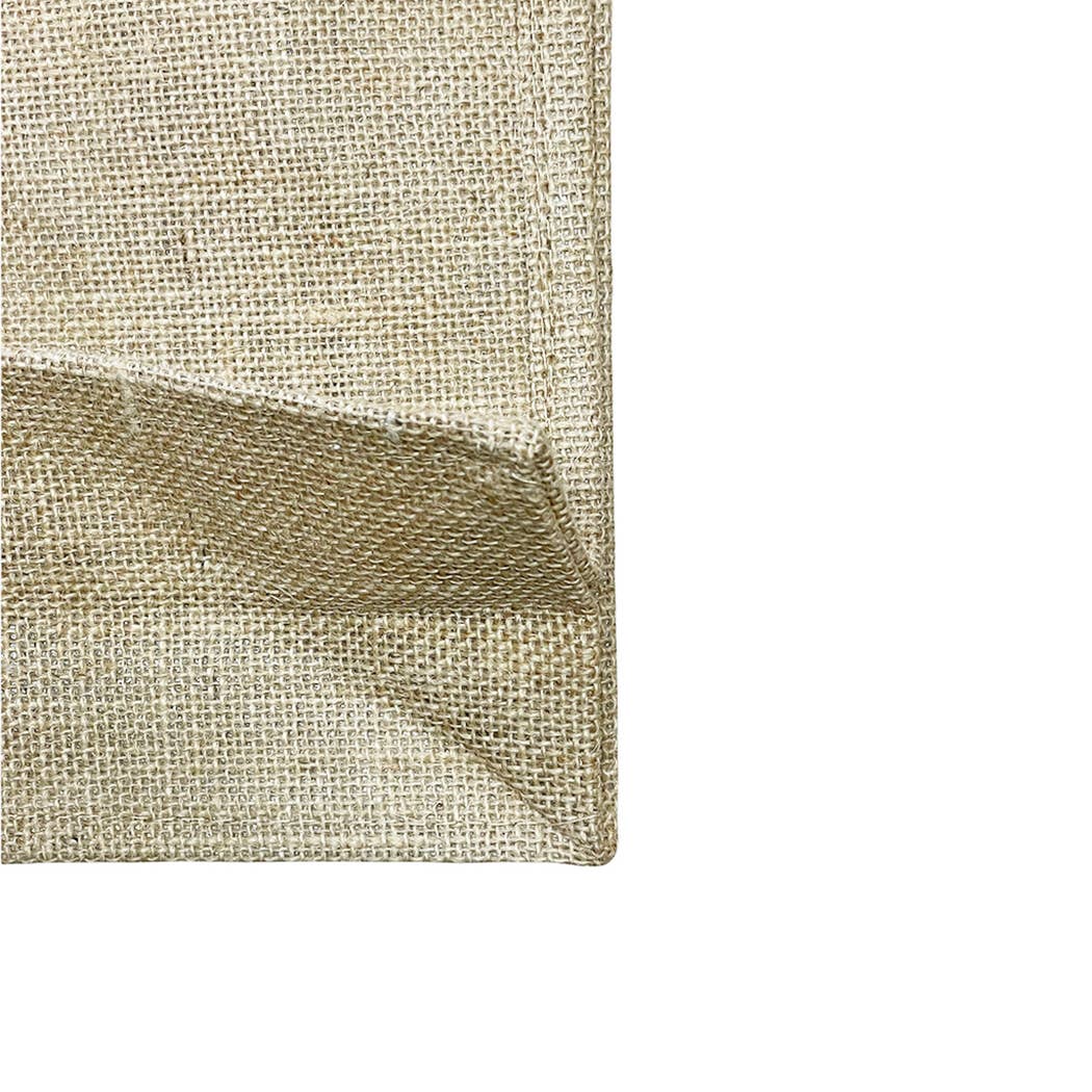 Naturale Borsa tote piccola in juta personalizzata con logo/testo in vendita all'ingrosso su Faire4