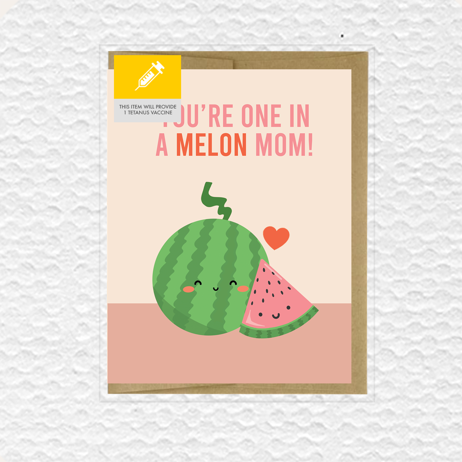 IMPAPER - Wholesale Mother's Day Card - One in a Melon Mom Mother's Day Card1
