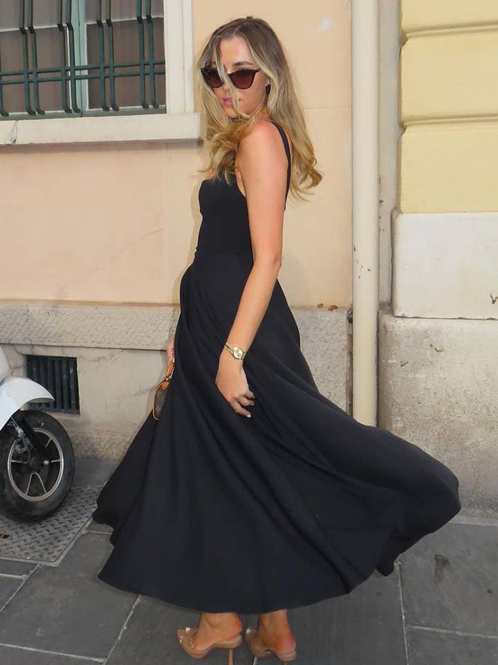 Matryoshka Today - Wholesale Dress - Women's - 2025 NEW French Chic Summer Sundress Slim Stylish
