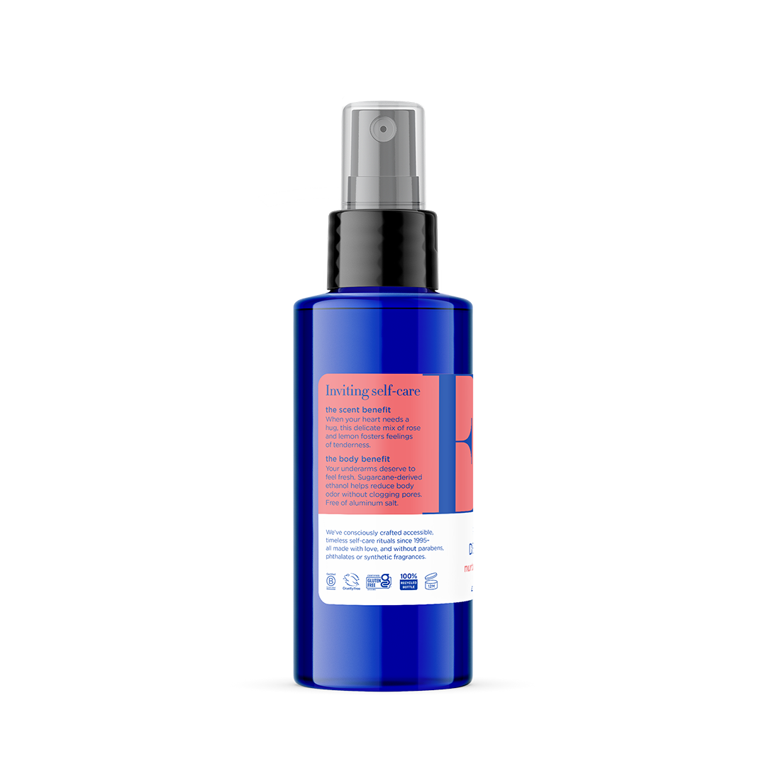 EO + Everyone - Wholesale Deodorant - Unisex - Rose and Lemon Deodorant Spray Case Pack of 241