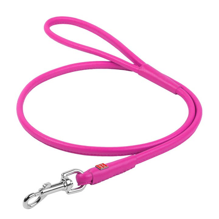WAUDOG - Wholesale Pet Leash - Dog - Glamour Reinforced Rolled Leather Leash With Metal Clip14