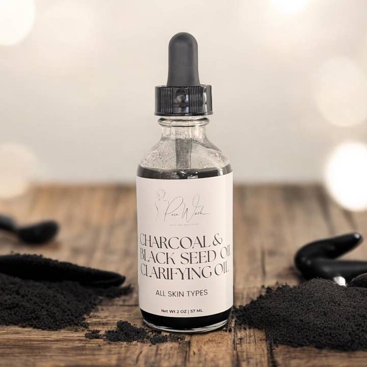 Charcoal & Black Seed Clarifying Oil for wholesale by CG Pure Wash