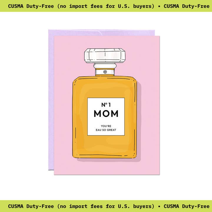 Party Mountain Paper co. – Großhandel Muttertagskarten – Mom Perfume | Muttertagskarte0