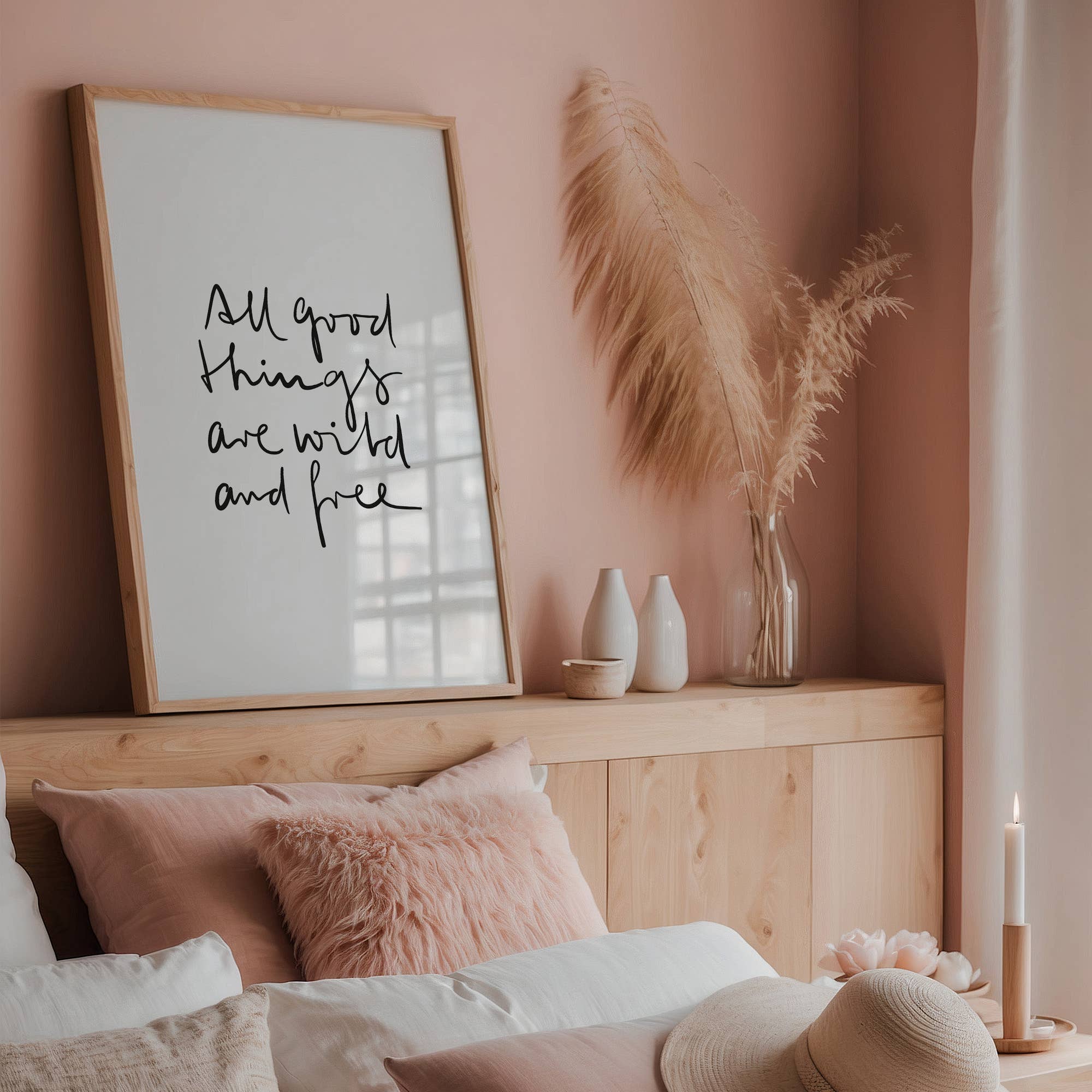 Tales by Jen - Vente Poster - Affiche « All good things are wild and free » sur papier mat 300 g/m²5