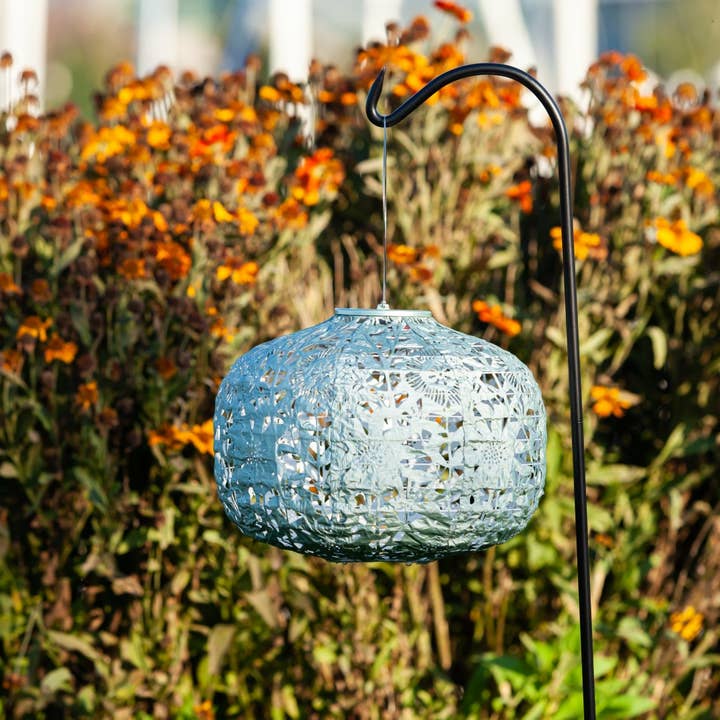 Allsop Home & Garden - Wholesale Outdoor/Lawn Light - Stella Square Sunflower 11" Solar Lantern - Sage21