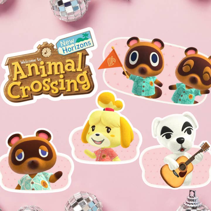 ShopSourSweetener - Wholesale Sticker - Animal Crossing Sticker, Video Game, ACNH, New Horizons