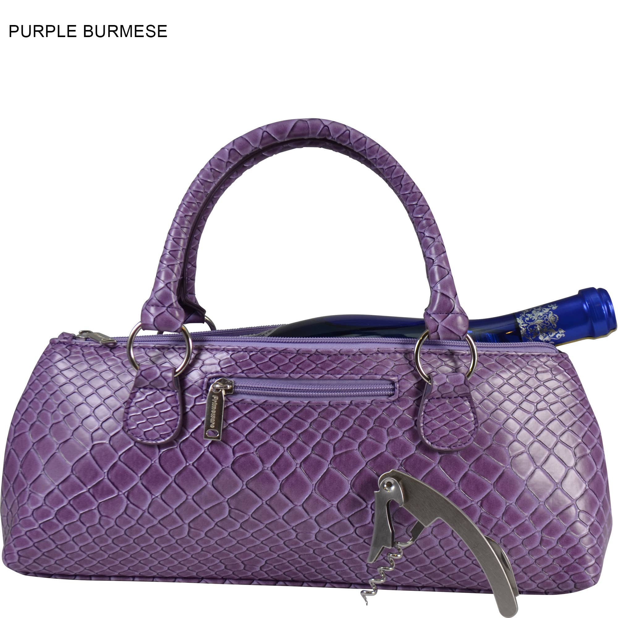 Primeware Inc. - Wholesale Wine Tote - Wine Clutch | Wine Purse Burmese Design2