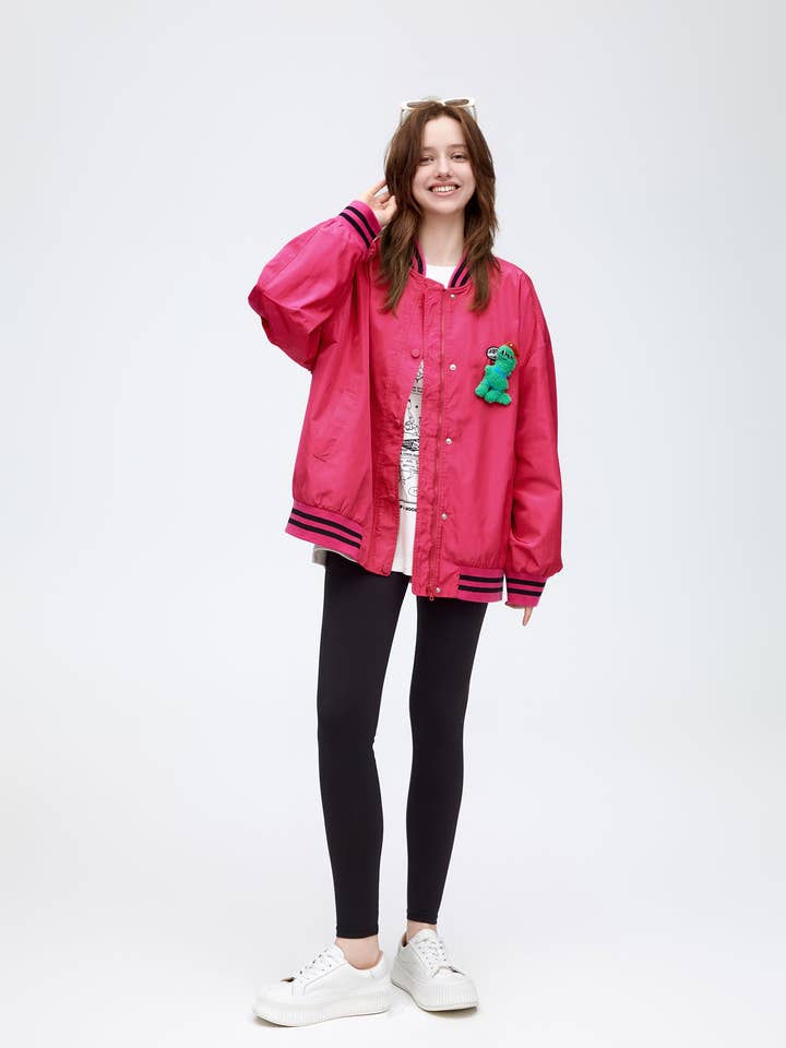 Dragon Fruit Baseball Jacket for wholesale by Urlazh