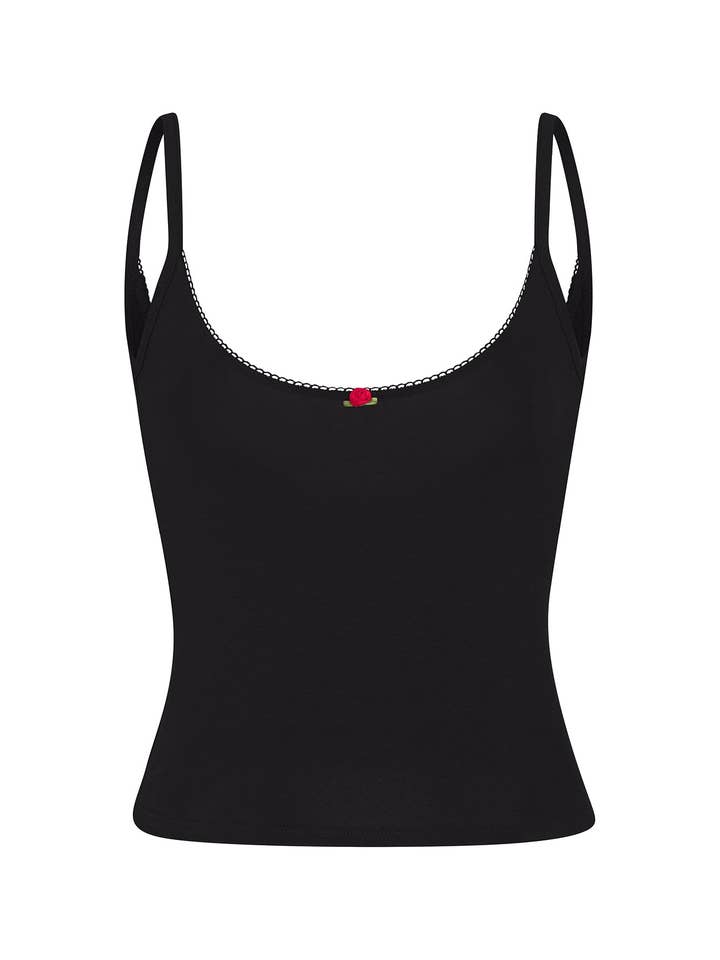 Onyx CAMI MIT U-AUSSCHNITT AUS ONYX für den Großhandel auf Faire