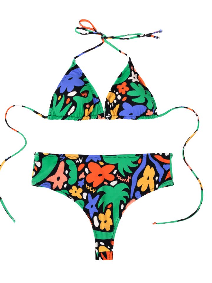 Hoch geschnittener Bikini ISLA BONITA für den Großhandel von STUDIO ARDE