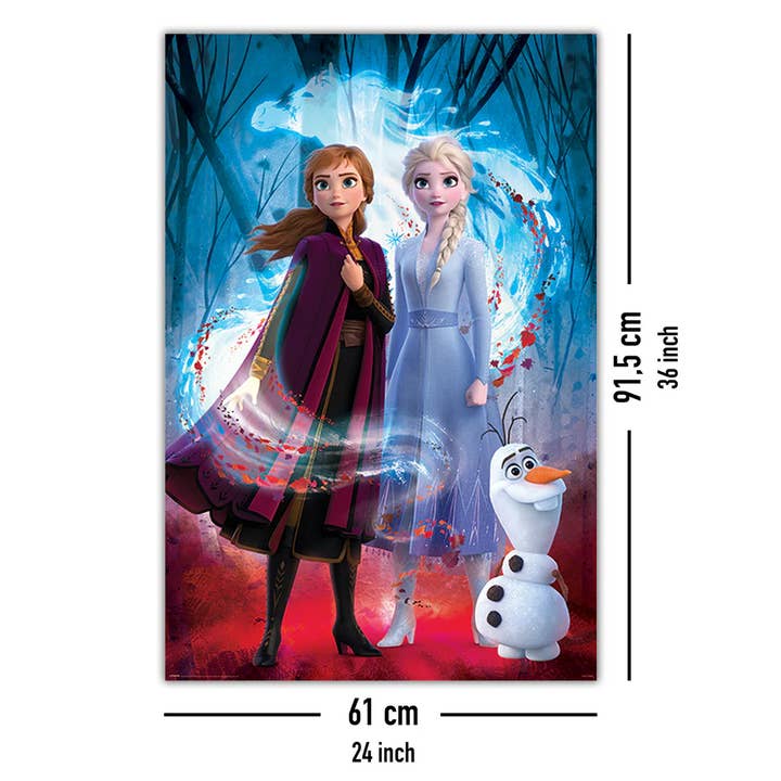 Close Up GmbH - Wholesale Poster - Frozen 2 poster Guiding Spirit 91.5 x 61 cm4