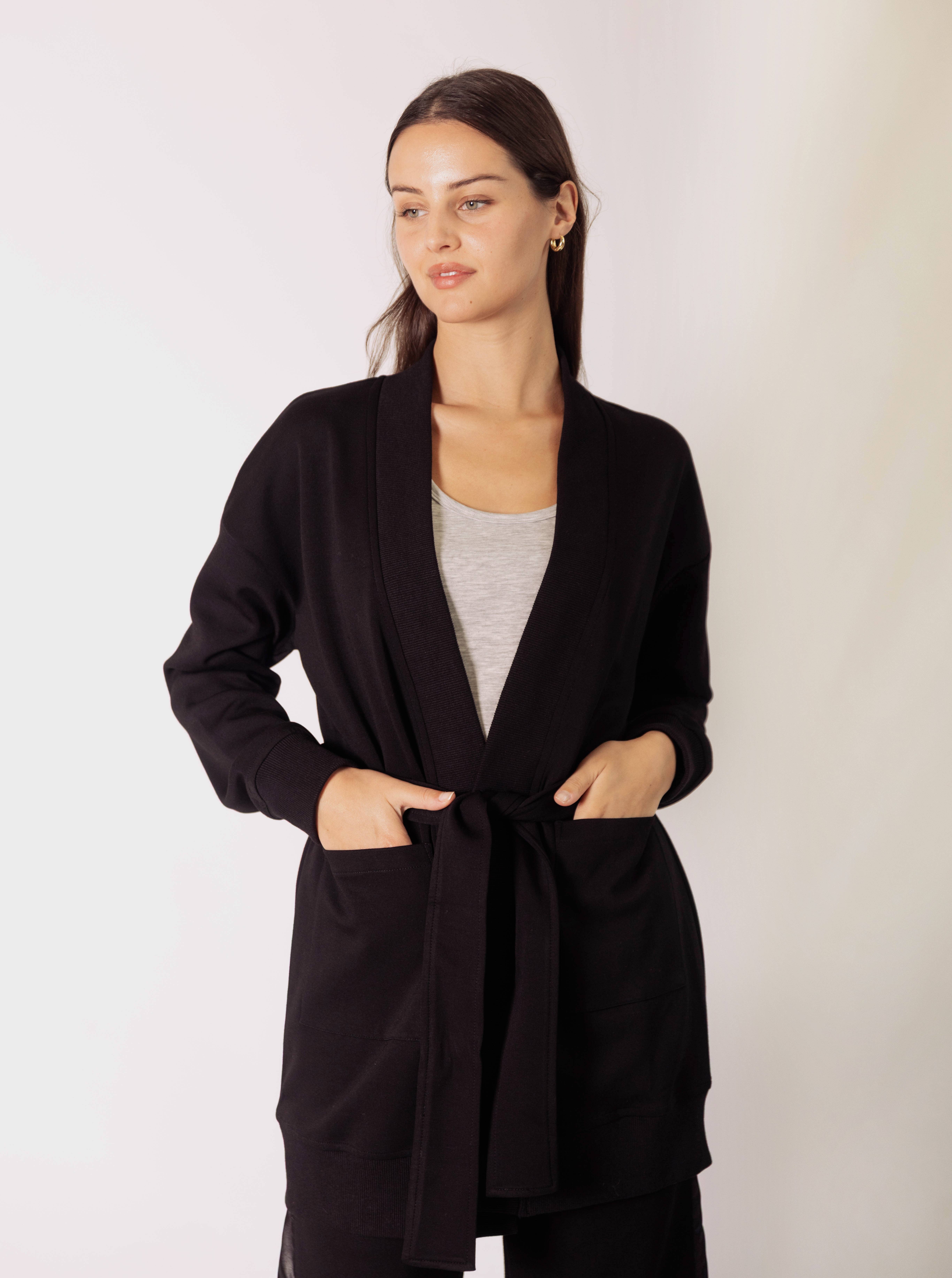 P. CILL - Wholesale Robe - Women's - P. CILL Butter Modal Ribbed Contrast Robe27