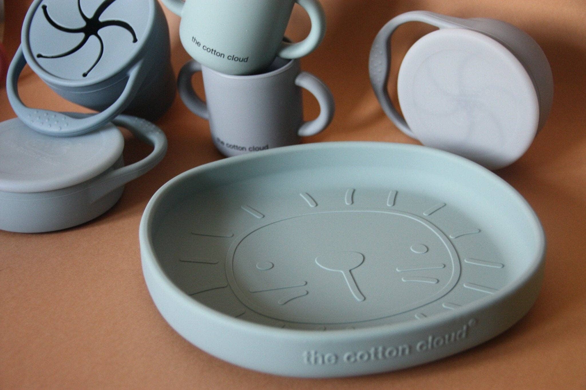 the cotton cloud - Wholesale Dish - Silicone Dish with Suction Plate Alfie Jade7