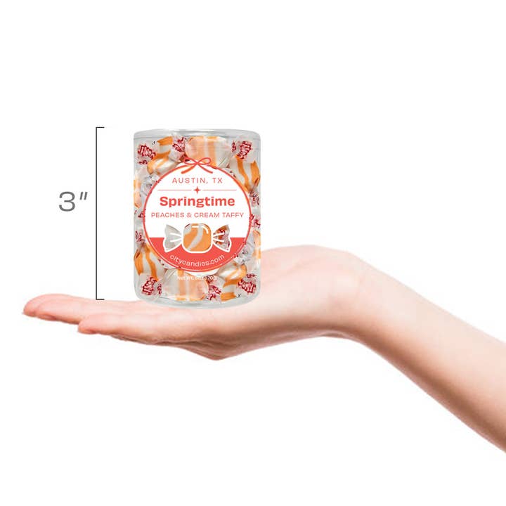 City Candies - Wholesale Taffy - City Candies - Peaches & Cream Taffy2