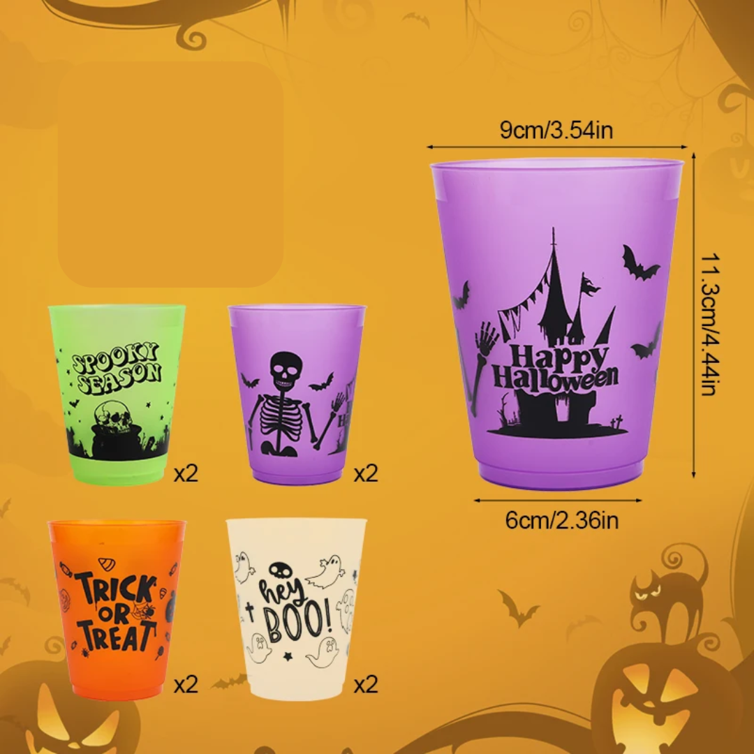 Buddha Yoga - Wholesale Disposable Cup - In Bulk Skull Plastic Cups for Party Table Decor3