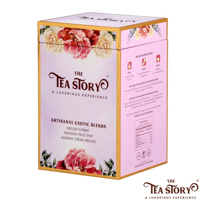 The Tea Story - Wholesale Tea Bags - Exotic Blends Assorted Tea Box