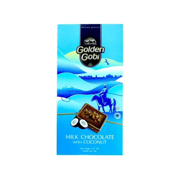 Mongulai – Barra de chocolate por atacado – Chocolate ao leite (Golden Gobi)
