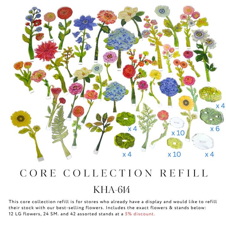 KHA-614 Core Collection Refill (without Display Tray) for wholesale by Kimberly Hodges