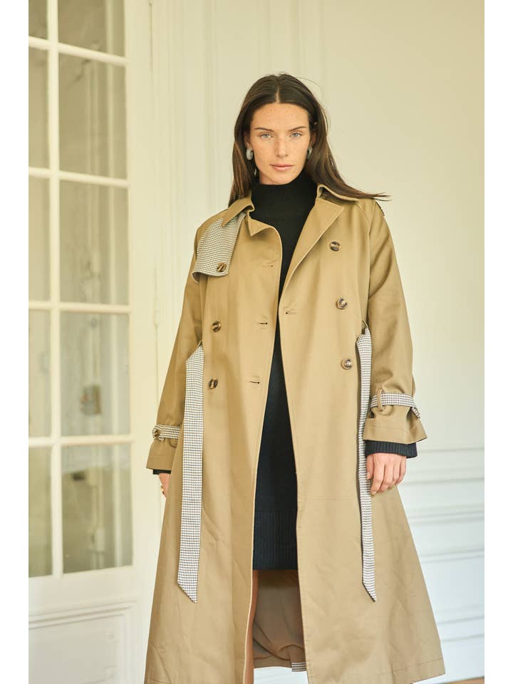 Calie Paris - Wholesale Trench Coat - Women's - VIVI Trench Coat6