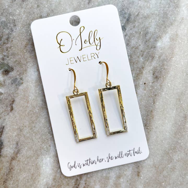 Boucles d'oreilles en or de tous les jours Style 9 pour la vente par O’Lolly Jewelry