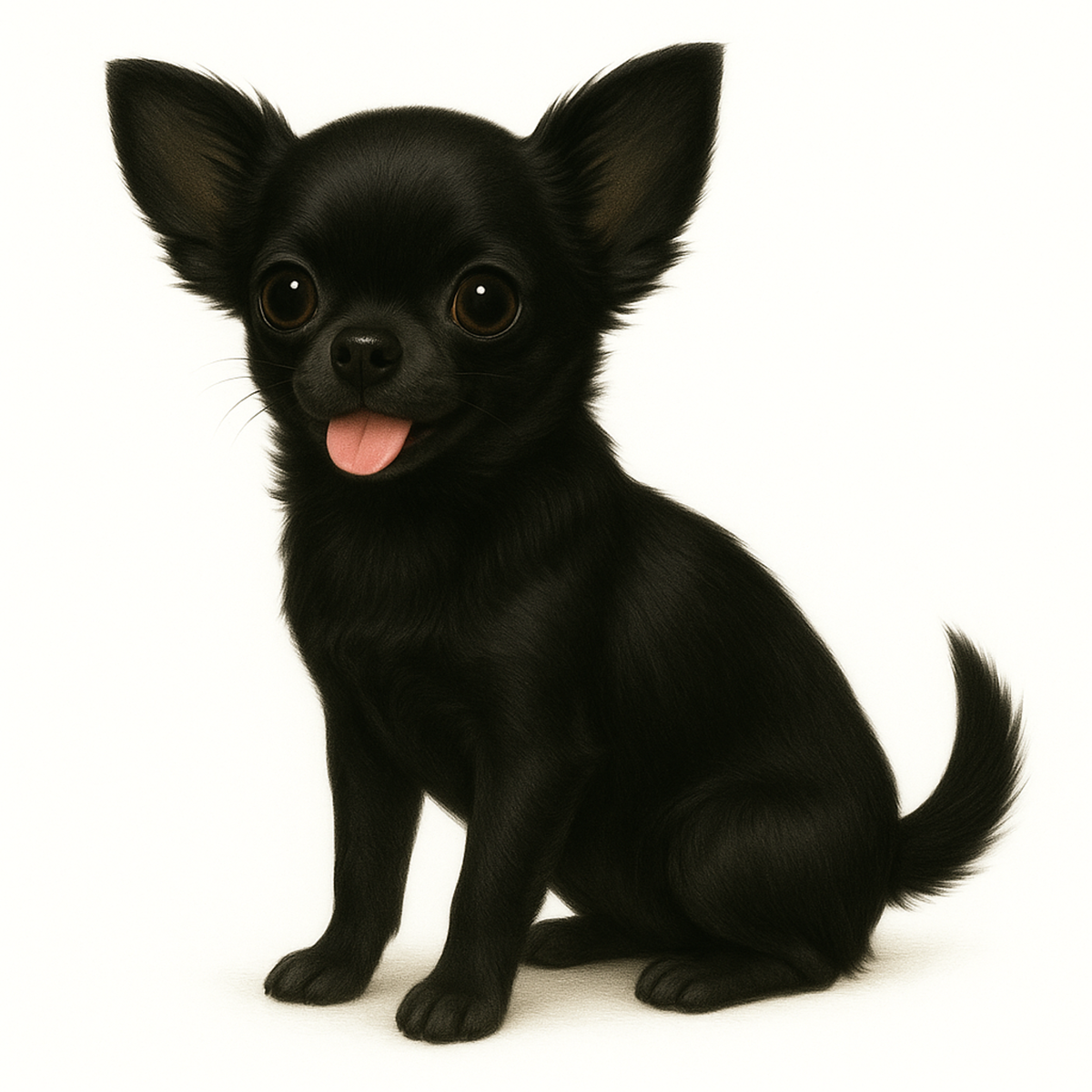 Designs by Mysh - Vente Autocollant - Autocollants de chien Chihuahua – Autocollant en vinyle aquarelle découpé, décalcomanie pour animaux de 3” durable pour ordinateur portable, bouteille d'eau, journal2