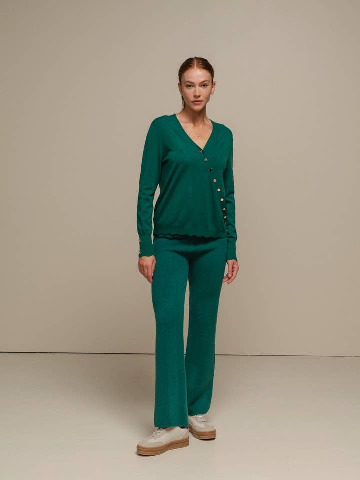 SMF - Wholesale Knit Sweater - Women's - 249186 - CACHE COEUR 50%VI 28%NY 22%PE24