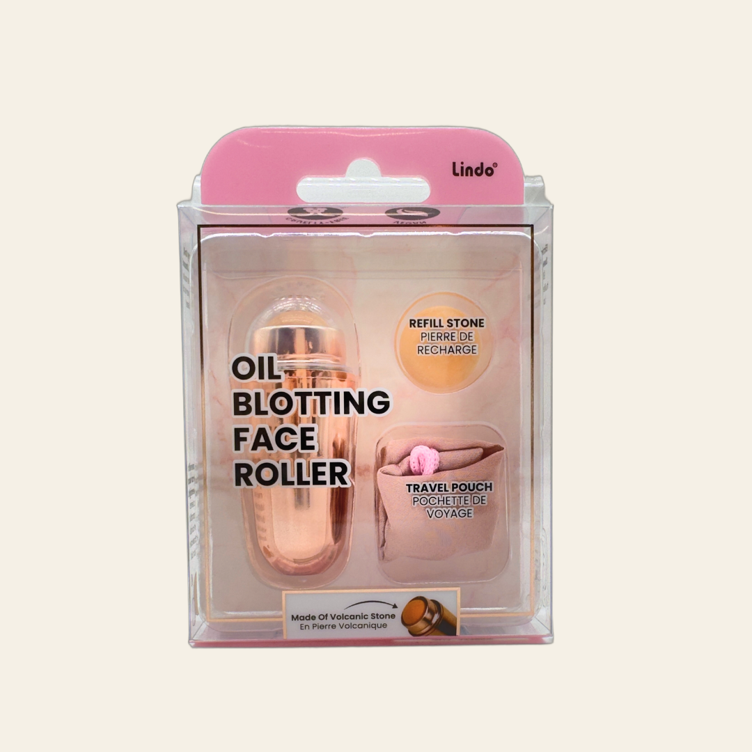 Lindo - Wholesale Face/Beauty Roller - Lindo Oil-Absorbing Volcanic Stone Face Roller (3pk)1