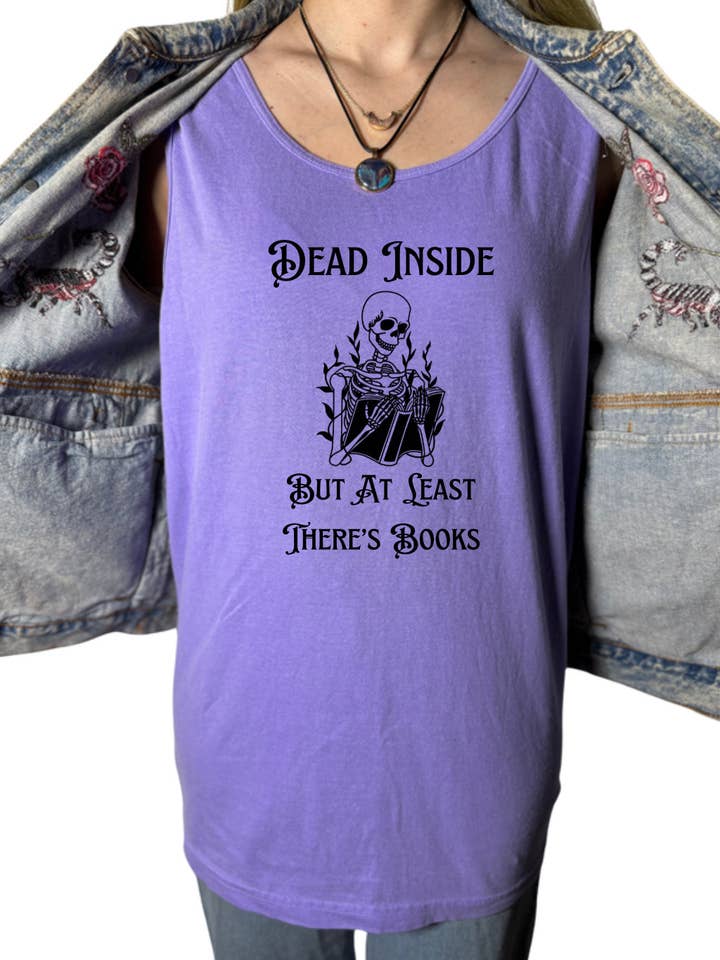 At Least There’s Books Tank for wholesale by NyteSky Apparel