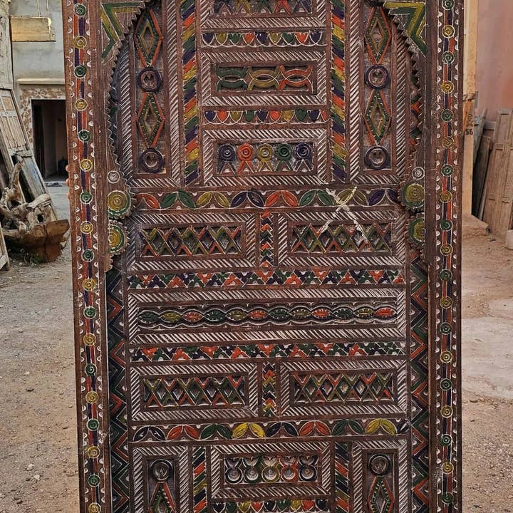 Moroccan Antique Style Doors for wholesale by Atlasmusecrafts LLC