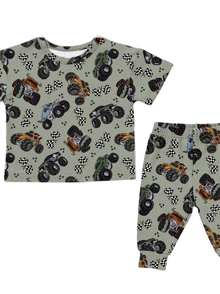 Bamboo Lounge Set | Monster Mayhem for wholesale by Leo's Krew